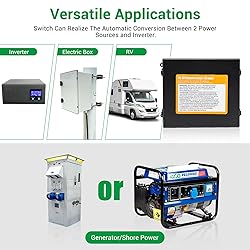 KUTTOLE 30 Amp Transfer Switch, Automatic Generator