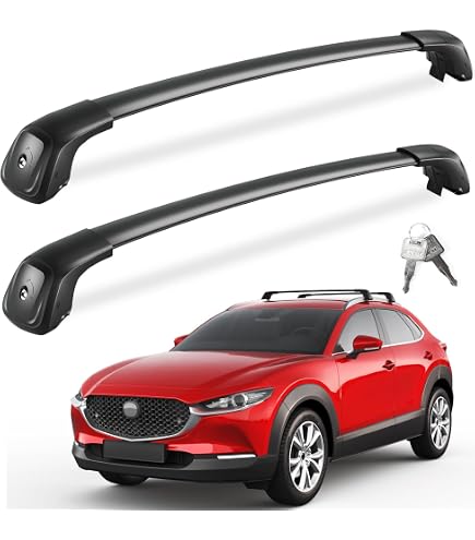 Amazon.com: Tuyoung 300lbs Roof Rack Cross Bars Fit for Mazda CX30