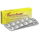 ThyroSafe 65mg Potassium Iodide Tablets (20 Pack) - Protects Your Thyroid from Nuclear Radiation Exposure