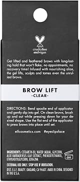 e.l.f. Brow Lift Clear Eyebrow Shaping Wax Long Lasting Hold Fluffy Feathered view 7