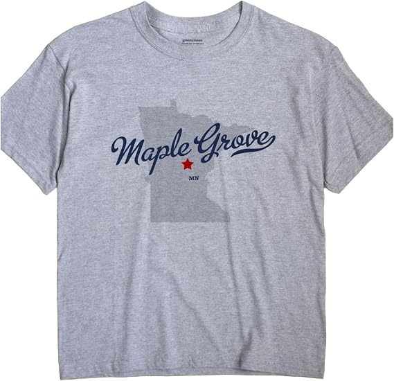 Maple Grove Minnesota TShirt MAP Clothing