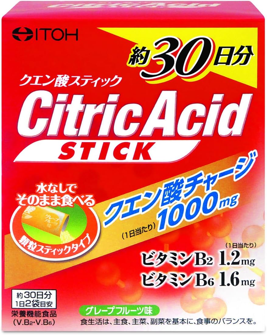 井藤漢方製薬 クエン酸スティック 30日分 2g×60袋