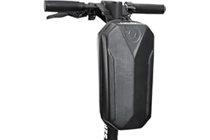 Hiboy Scooter Storage Bag, 3L/4L Large Capacity Scooter Handlebar Bag, Front Hanging Bag for Electric Scooter/Electric Bike, for Carrying Chargers, Phone, Keys with Waterproof Hardshell EVA Material