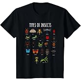 Bug Shirt - Bug Identification Types Of Insects Tee T-Shirt