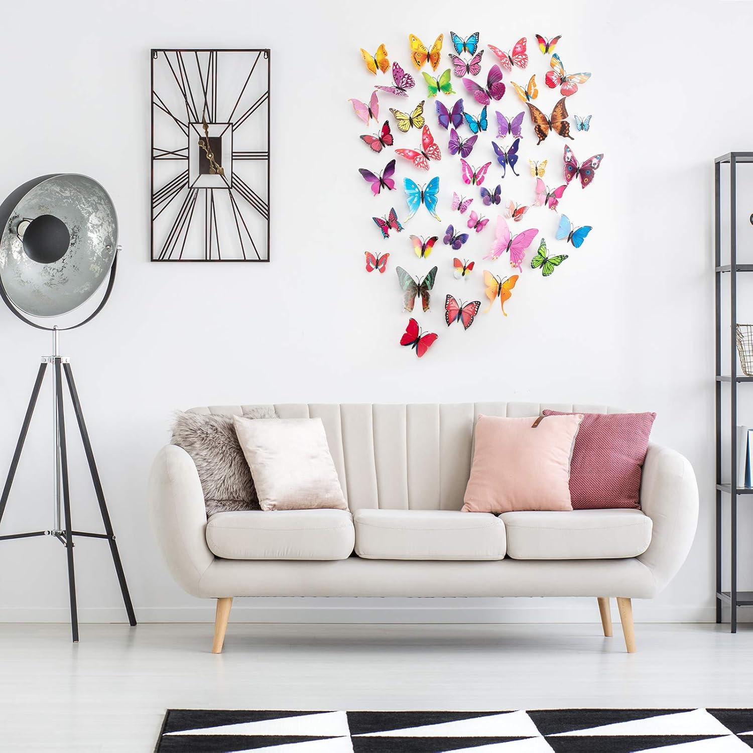 Download Wedding Mozuve 120pcs Butterfly Wall Decor Removable 3d Butterfly Wall Decals Tv Wall Birthday Etc Bedroom Decor Butterflies Decoration Suitable For Diy Kids Nursery Baby Wall Decor Rayvoltbike Com