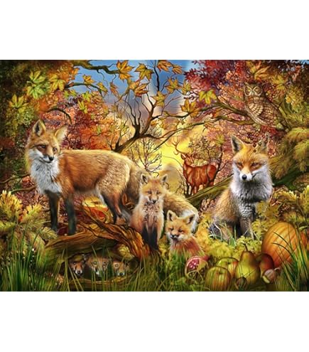 Amazon.com: Ginger Fox RGB Animal by Carnovsky 500 Piece 3