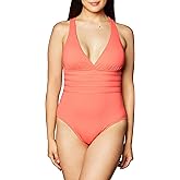 La Blanca womens Island Goddess Multi-strap Cross Back One Piece Swimsuit