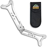 OUTDOOR EDGE Steel Stick - Pivoting 100% Stainless Steel Ribcage Spreader for Easier Field Dressing and Faster Cooling of Fre