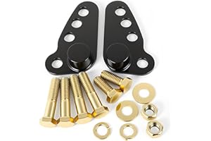 TCMI 1-2" Or 1-3" Rear Adjustable Lowering Kit Fits For 02-16 Harley Touring Bikes/Street Glide/Electra Glide/Ultra Glide/Road King with Hard Saddlebags Only/Standards 2002 2003-2014 2015 2016