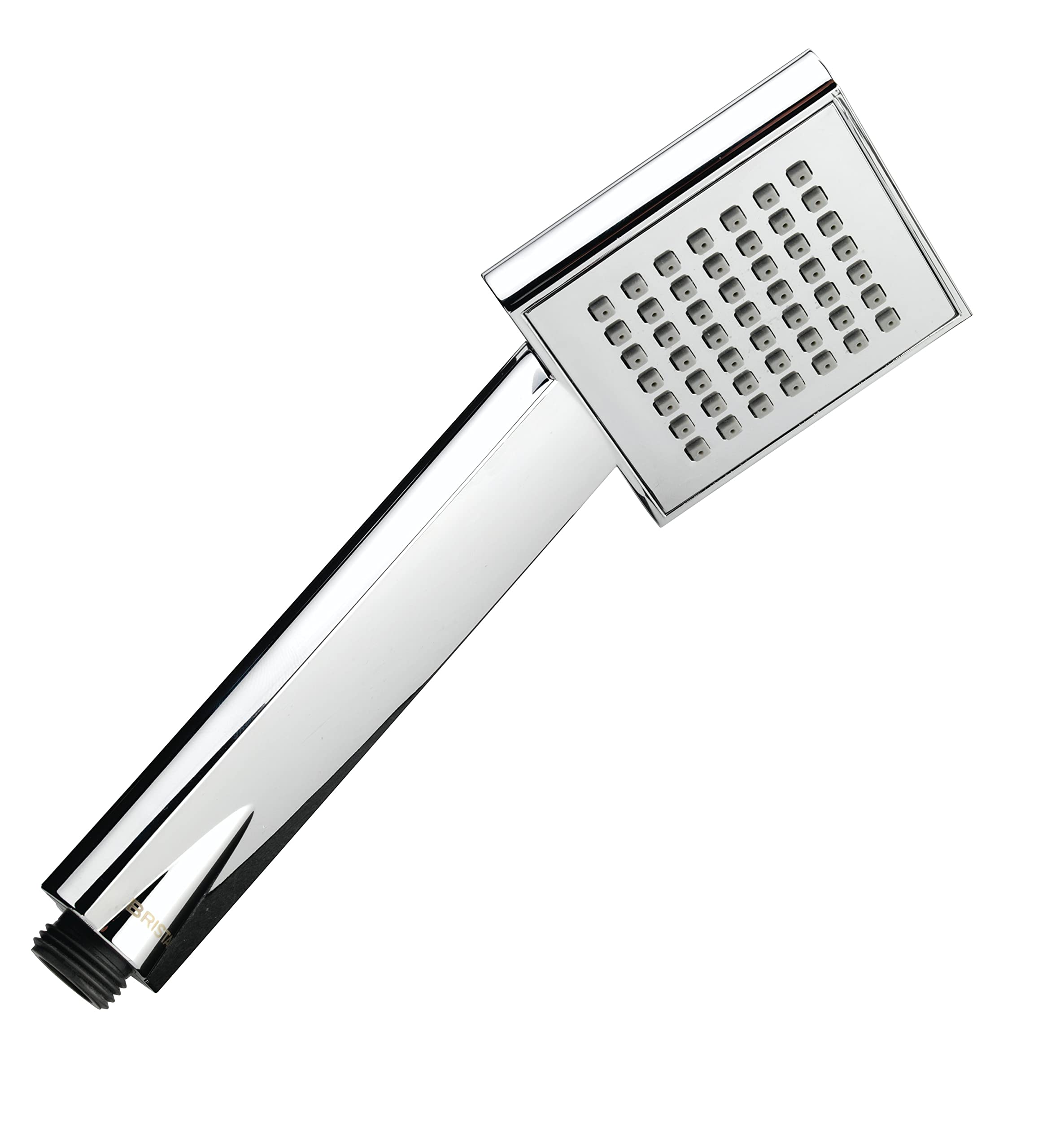 Bristan Square Handset Chrome Plated with Rub Clean Nozzles (HAND117 C)