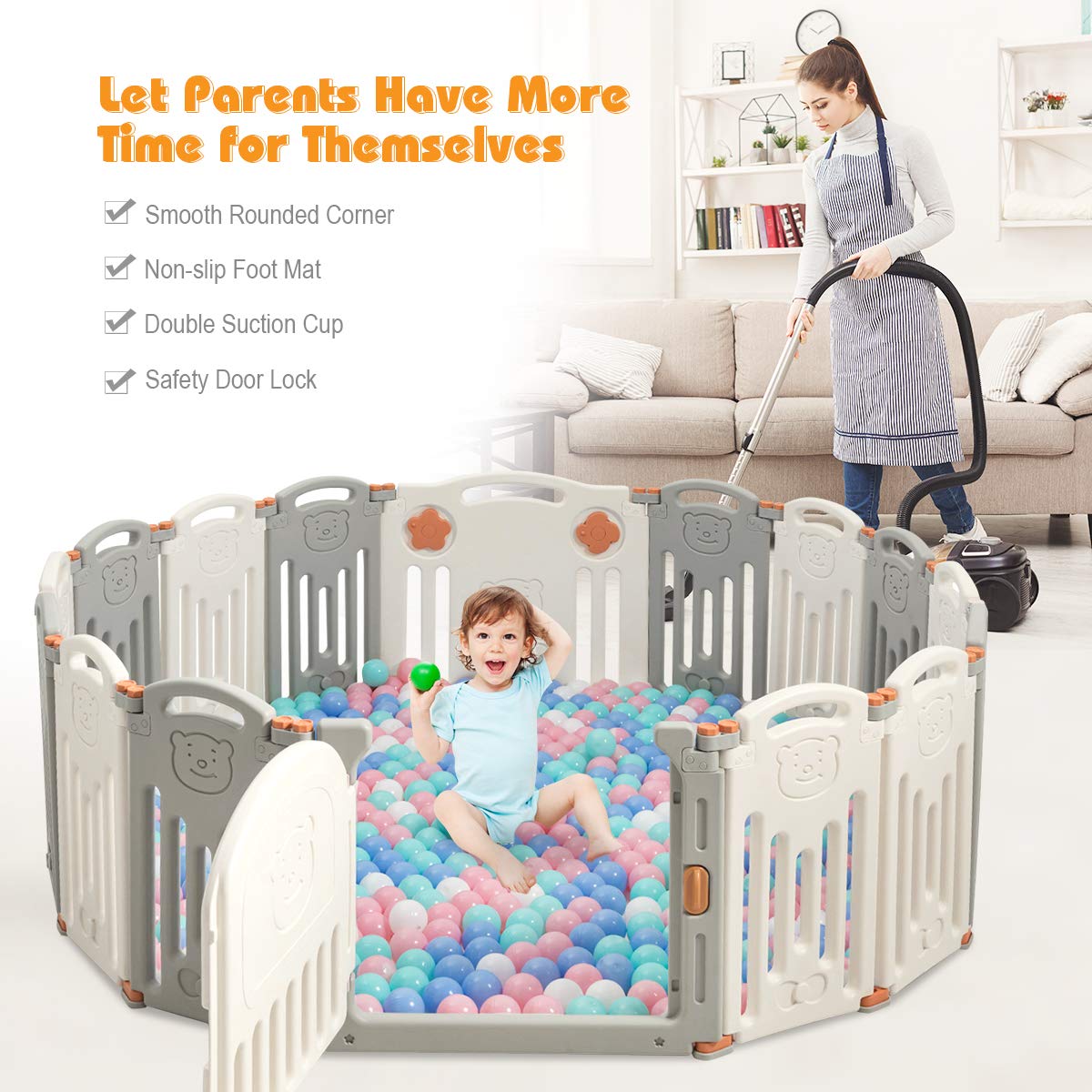 costzon baby playard