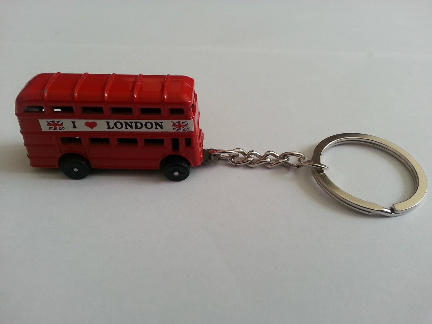 Set of 6 Die Cast Metal London City Keyrings, London Taxi, London Bus, Big Ben, Post Box & Two Telephone Boxes by Patidar Enterprise - Image 5