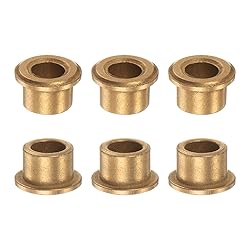 HARFINGTON 6pcs Flange Bearing Sleeve 8mm Bore 12mm