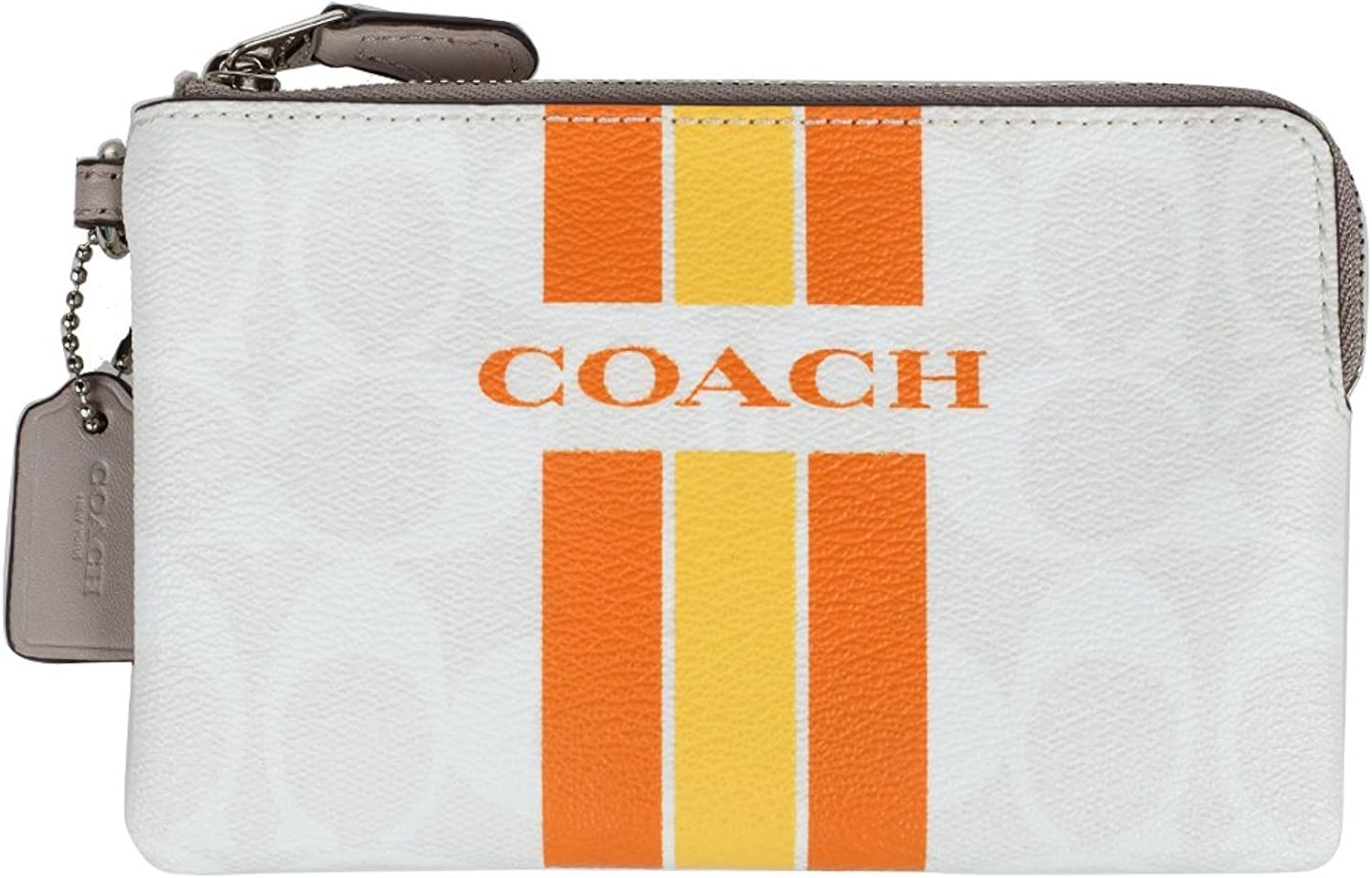 coach stripe wristlet