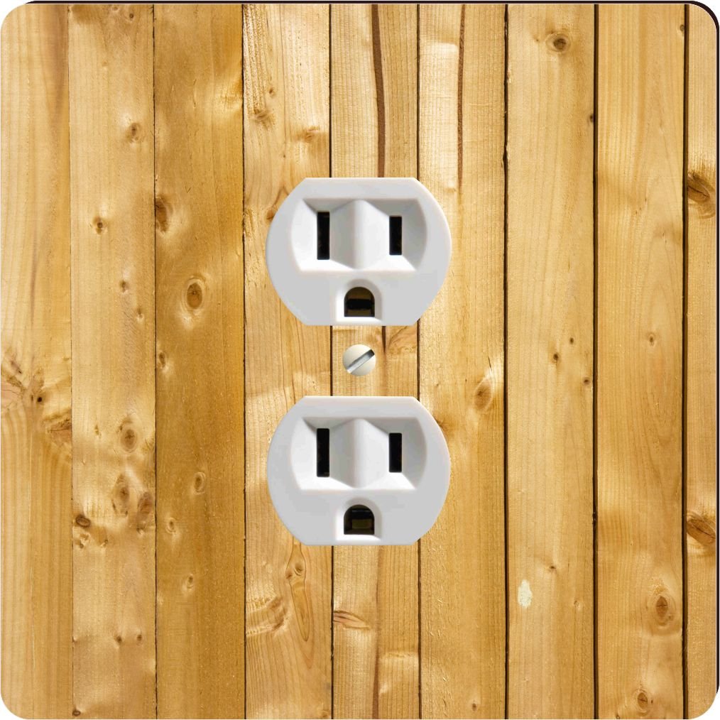 Rikki Knight 3740 Outlet Wooden Floor Design Outlet Plate