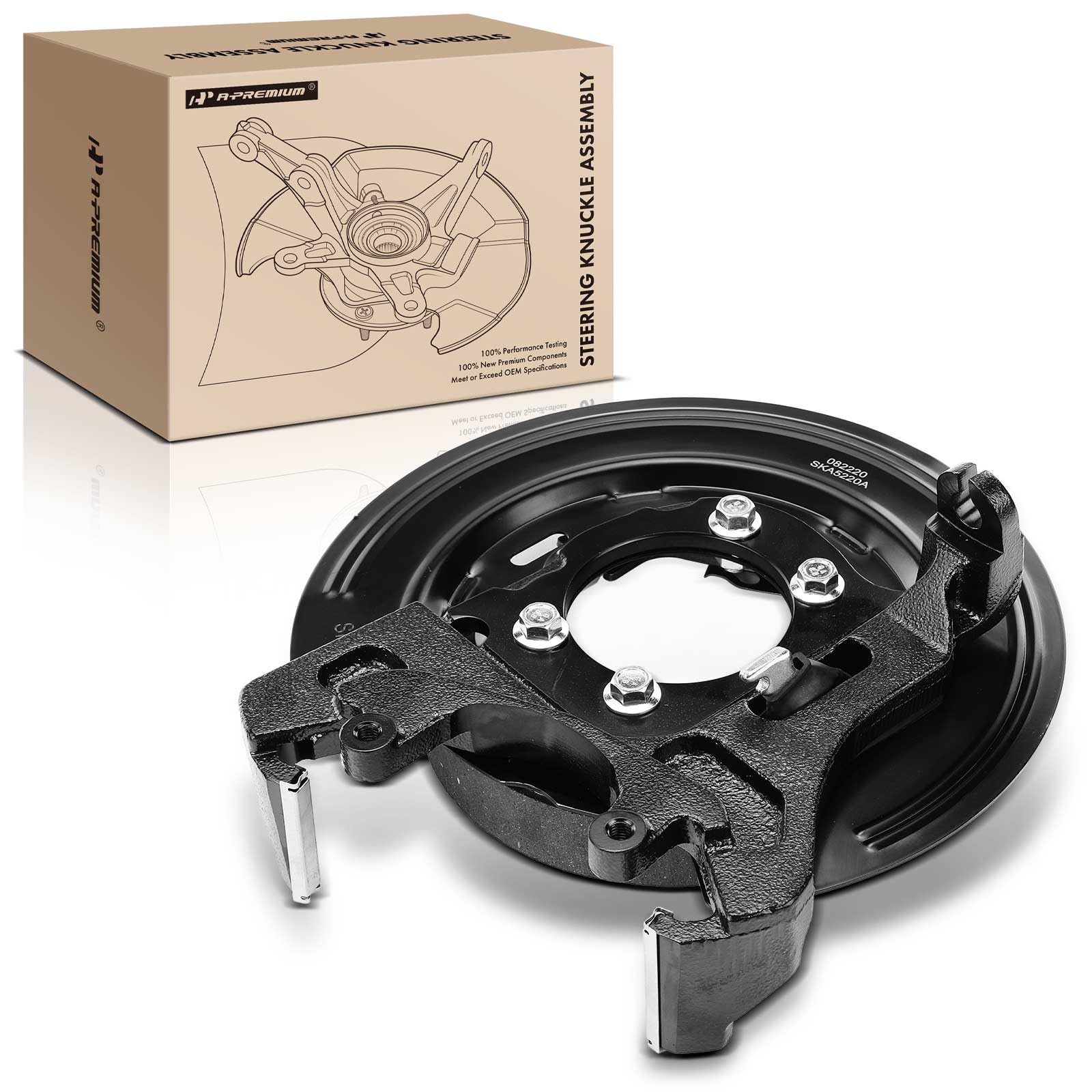 Photo 1 of A-Premium Rear Disc Brake Backing Plate Compatible with Ford Explorer 1995-2003, Right Passenger Side