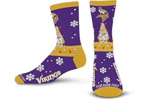 For Bare Feet NFL Unisex Nfl Sweater Gnome Holiday Sock