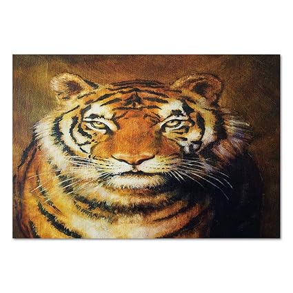 Amazoncom Funky Wall Mural Sticker Tigeroil Painting