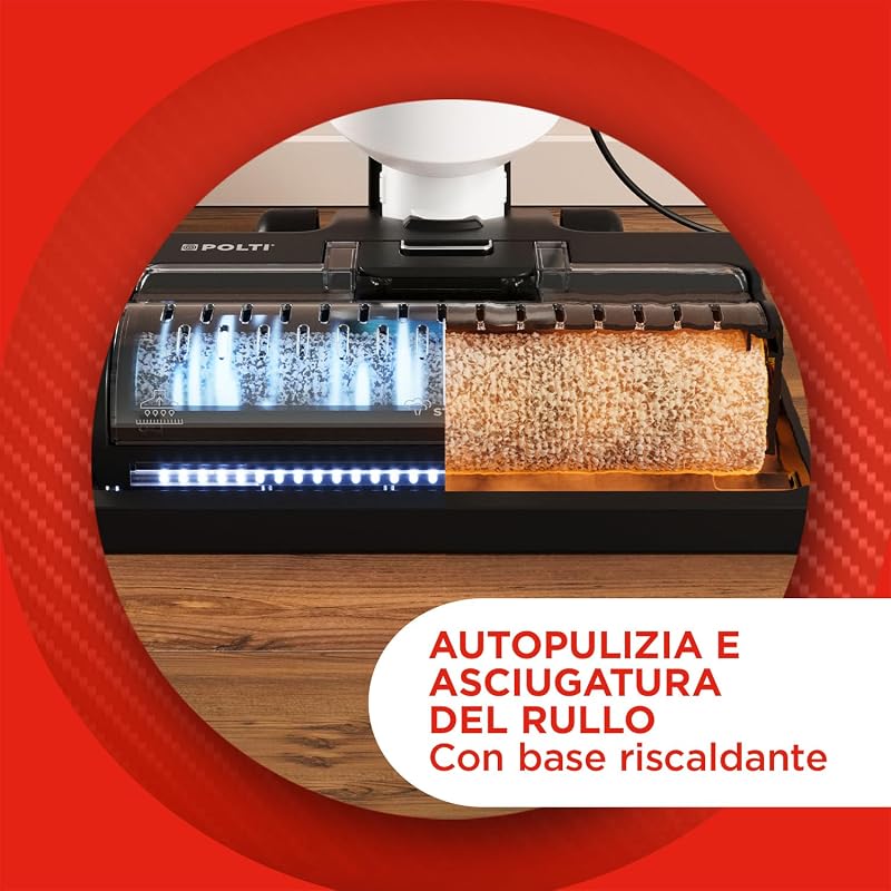 Rollysteam WD50C Cordless, Lavapavimenti e Aspirapolvere