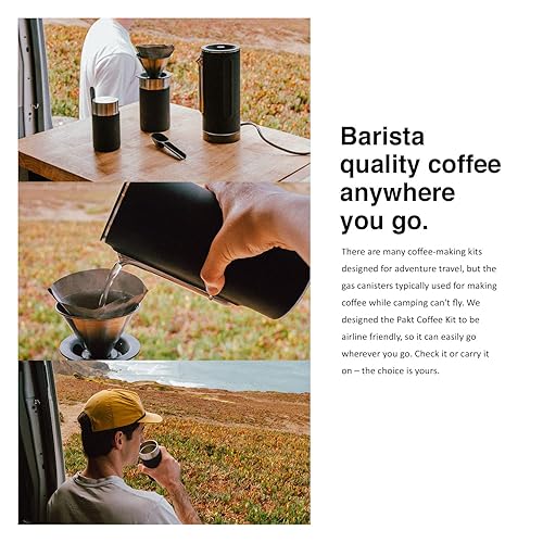 Pakt Portable Coffee Maker Make Coffee On the Go Great for