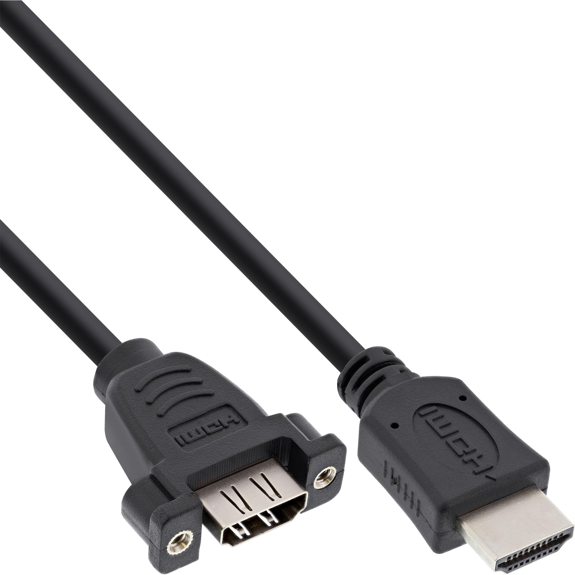 InLine 17500B 0.6m HDMI HDMI Black