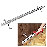 Muzata 4ft Bar Foot Rail Kit Undercounter Mount