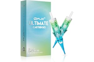 Wjx Ultimate Tattoo Needles 0803RL (20Pcs/Box) Disposable Professional Tattoo Cartridge Needles Precision Round Liner Fit in Different Tattoo Machines