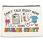 NGAEAK Nurse Gifts for Women Cosmetic Bag Nurse Appreciation Gifts Zipper Makeup Pouch Small Makeup Bag