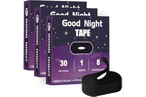 TEASBANK 90 Pack Mouth Tape for Sleeping, Pain Free Removal Patch, Gentle On Skin