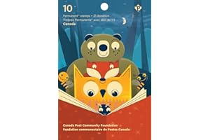Generic: 2023 Community Foundation Stamp Booklet - Permanent Domestic Rate (10 Stamps) + $1 Donation