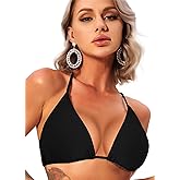 Navneet Halter String Triangle Bikini Top for Women Sexy Brazilian Swimsuit Bathing Suit Swim Top
