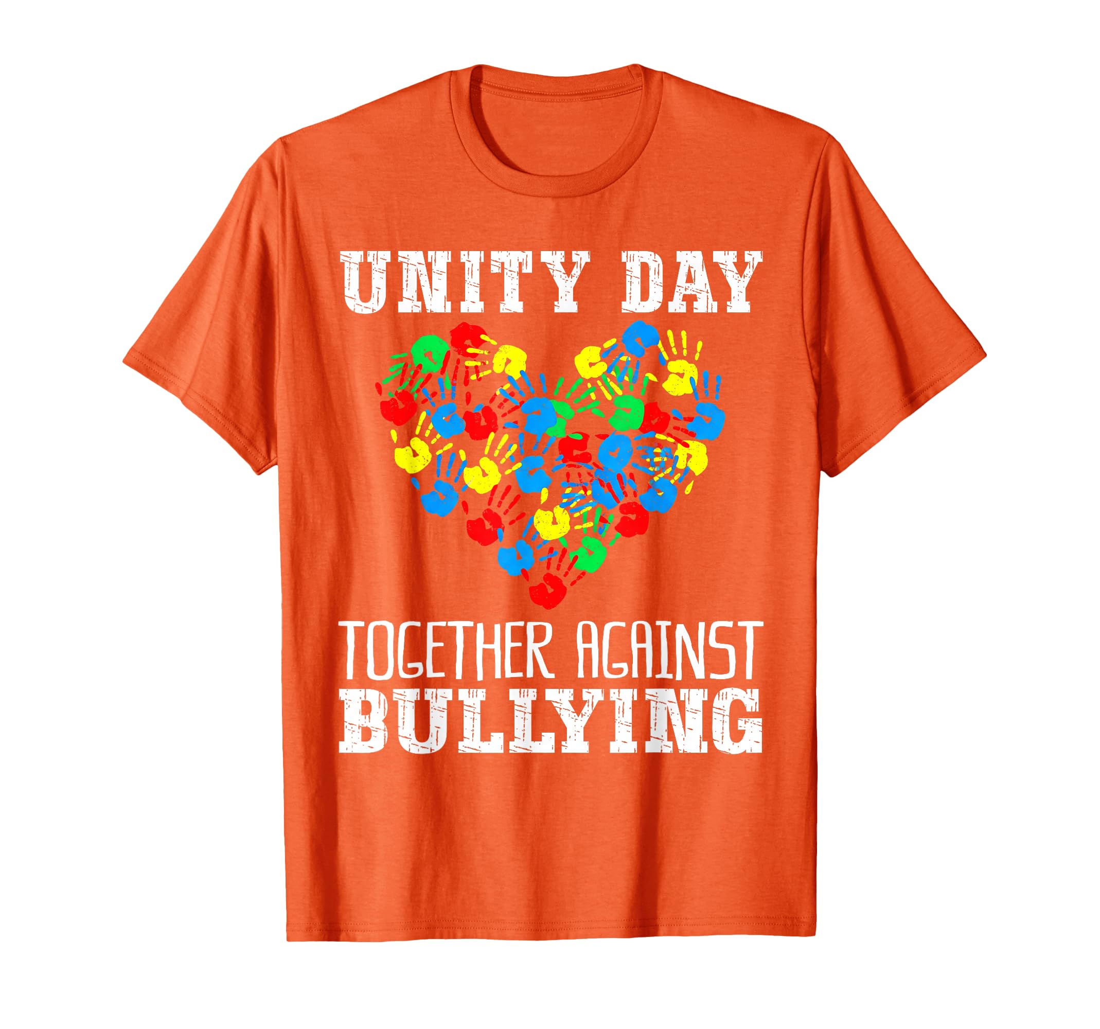 Photo 1 of *** NO RETURNS ***Unity Day Together Against Bullying Kids Orange Anti Bully T-Shirt - 5 pack (size S , 2XL, M, M, XL )