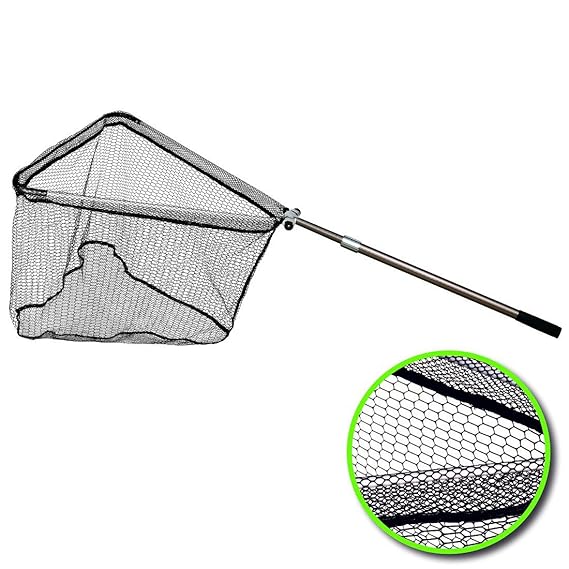 Paladin Profi-Kescher gummiert 2x80cm 225cm