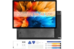 ARSSLY for Samsung Galaxy Tablet A8 Screen Replacement - for Samsung Tab A8 SM-X200 SM-X205 LCD Display Touch Screen Digitizer Full Assembly with Repair Tools (Black,10.5 inch)