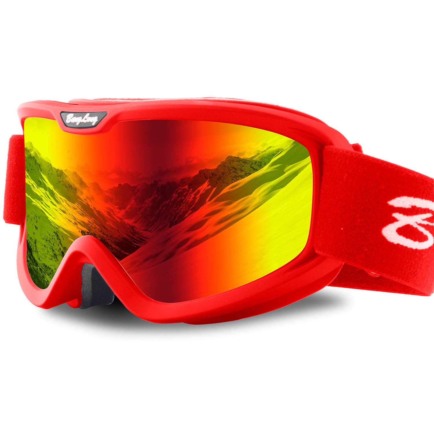 BangLong Ski Goggles Snowboard Goggles Lens Anti-Fog OTG UV Protection Snow Goggles Glasses for Women Men Snowboard Skiing Winter Sports, Skiing, Skating