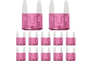 ALLECIN 4A Mini Fuse 4 Amp ATM APM Blade Car Fuses 4Amp Automotive Fusibles for RV Auto Motorcycle Truck (Pack of 50Pcs)