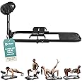 Lifepro Hip Thrust Machine – Foldable Glute Bench Hip Thrust Platform – Booty Trainer for Women & Men – Glute Workout Equipment, Sissy Squat Machine Home Gym, Glute Builder Bench