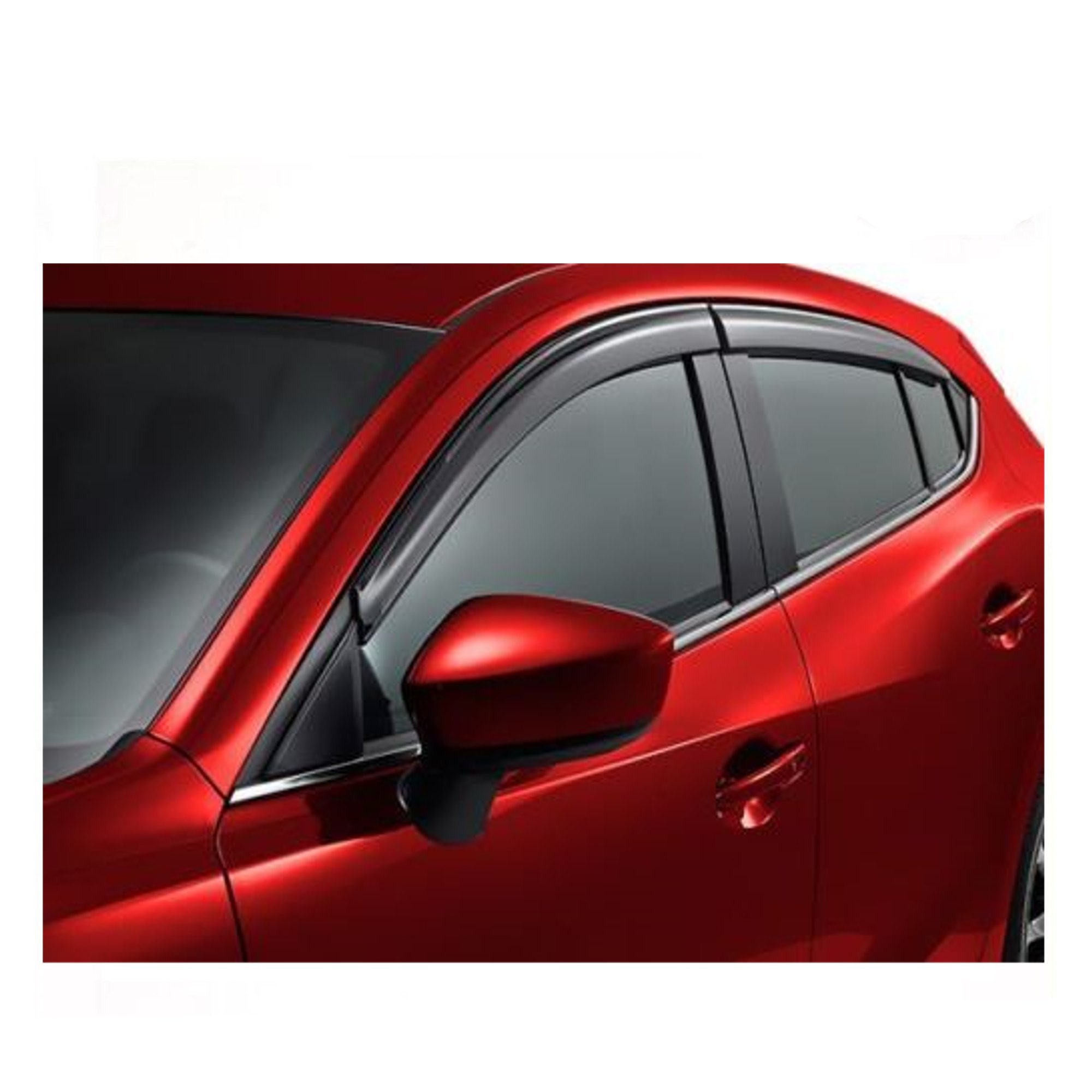 Wind Deflectors Nissan Qashqai J11 2014 > Door Wind Deflectors Set of 4