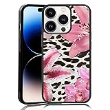 MMYAJT Leopard Print Phone Case Fit for iPhone 14