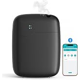 SEEDEAR Waterless Essential Oil Diffuser with Bluetooth App Control | Smart Scent Air Machine Covers Up to 3000 Sq Ft for Home, Hotel &amp; Spa, Quiet Aromatherapy Diffuser with Timer &amp; Mode (Black)
