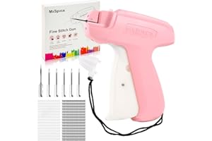 Stitch Gun for Clothes No-Sew Hemming Tool- Easy, Portable, Professional-Grade Tagging Gun for Quick, Temporary Hems on Pants
