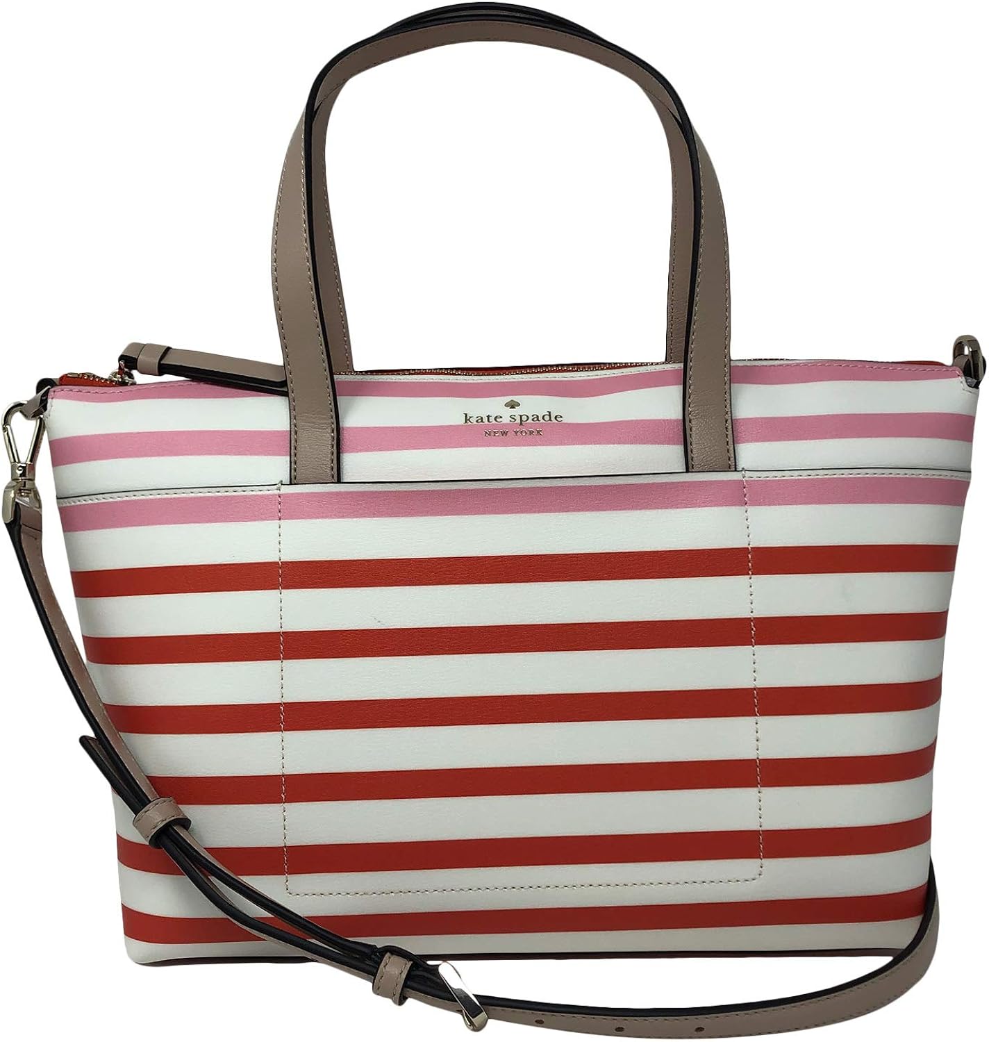 Kate Spade New York Patrice Satchel Shoulder Bag, Tropical Stripe