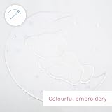 Baby Comfort 2 Piece Bedding Set Moon White 80x70 cm Duvet Cover Pillowcase view 5