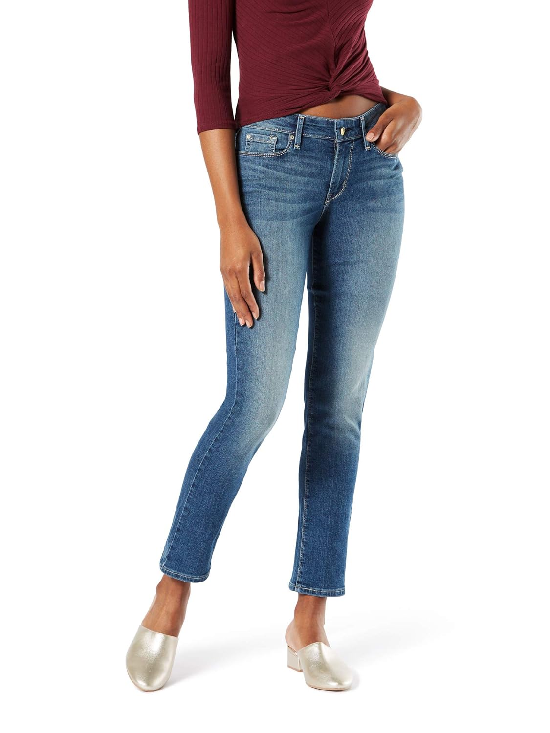 signature modern skinny jeans