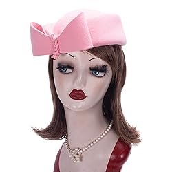 Lawliet Ladies Teardrop Fancy Wool Fascinator