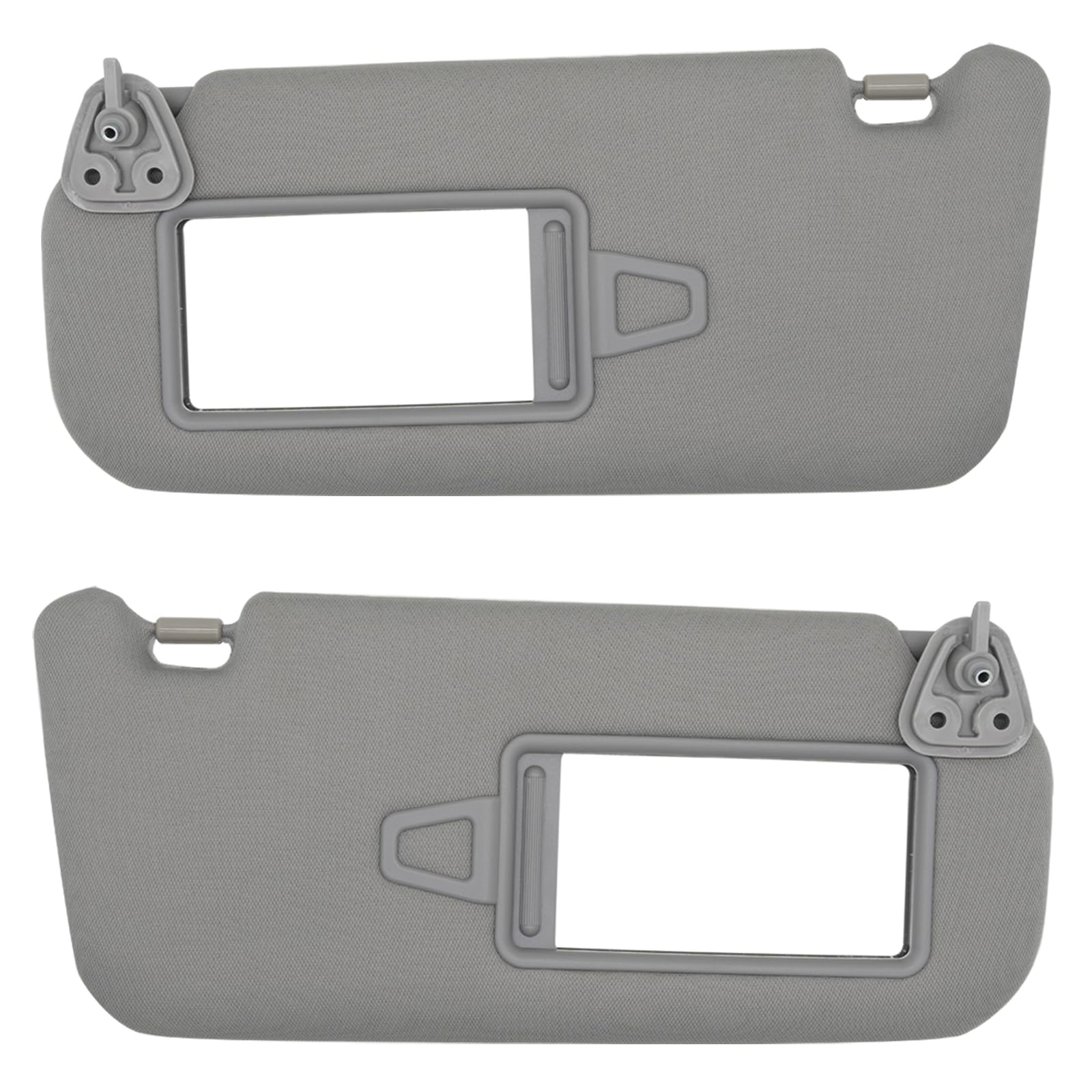 Photo 1 of CRAZYPARTS Driver & Passenger Side Sun Visor Compatible with Hyundai Elantra 2007 2008 2009 2010 Sun Shade Replacement # 85201-2H110-8M 85202-2H110-8M Gray