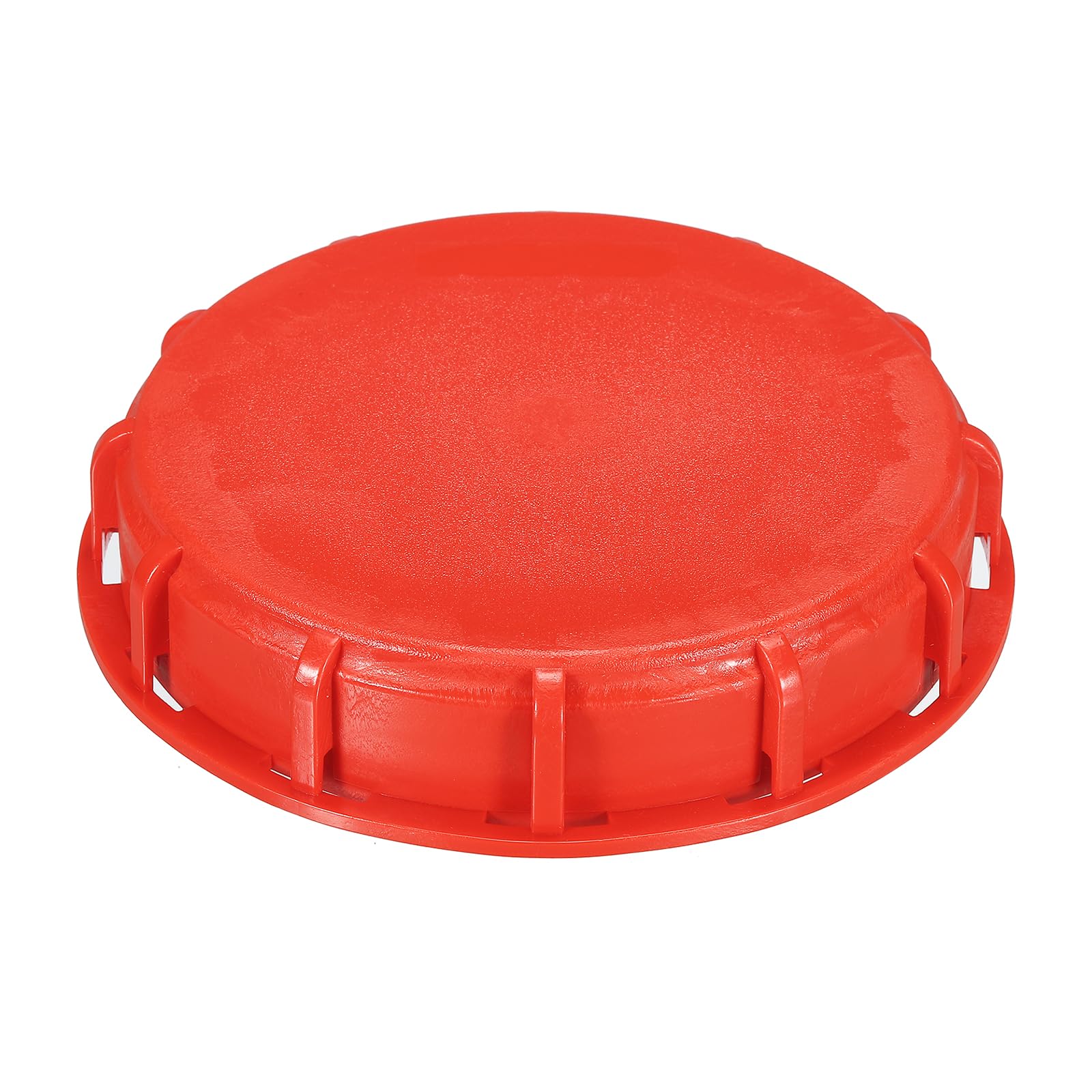 PATIKIL IBC Tote Lid Cover 6.5", IBC Tank Cap Fitting Plastic Water Liquid Storage with Gasket for Industry Agriculture Chemical, Red