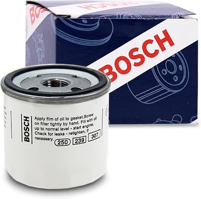 Bosch P7078 Car Oil Filter - Separates Soot & Metal Particles