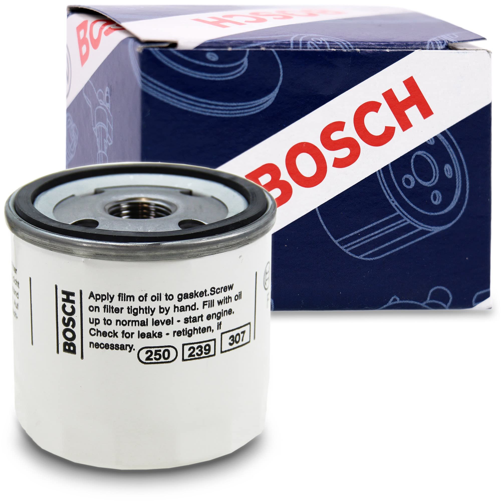 Bosch P7078 Car Oil Filter - Separates Soot and Metal Particles from Engine Oil - Provides Reliable Engine Lubrication