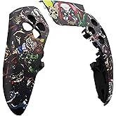eXtremeRate Left Right Front Top Shell with Touchpad Compatible with ps5 Edge Controller, Scary Party DIY Replacement Faceplate Shell Custom Touch Pad Cover Compatible with ps5 Edge Controller